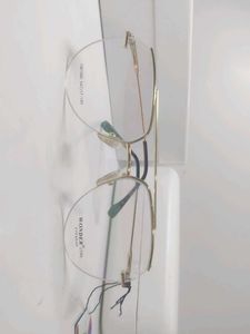 Stylish Gold Frame Eyeglasses
