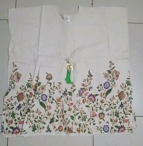Floral Embroidered Kaftan