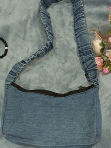 Price Drop Denim Sling Bag