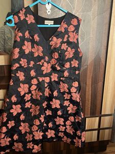 Floral Print Sleeveless Dress