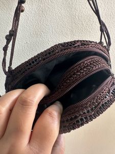 Unique Round Coconut Shell Bag