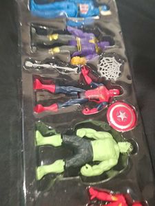 Avengers Endgame Super Hero Action Figures Set