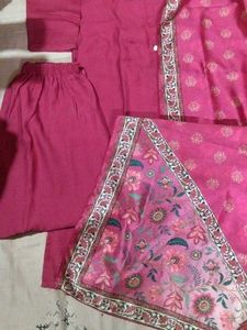 Beautiful Pink Kurta Set