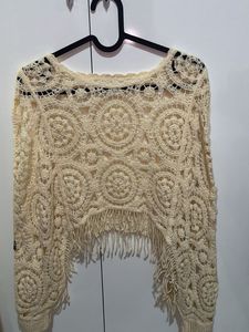 Crochet Boho Crop Top