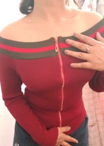off shoulder top