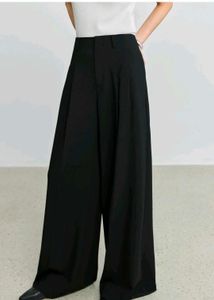 Wide Leg Black Pants