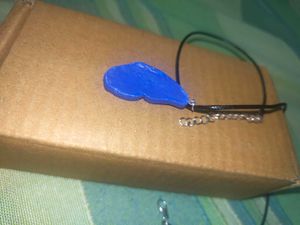 Shimmering Butterfly Wing Pendant Necklace