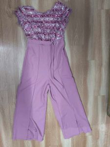 Chic Pink Jumpsuit