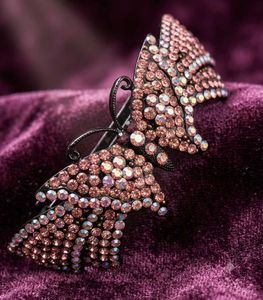 Sparkling Butterfly Hair Clip