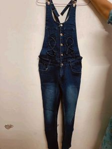 Denim Overalls