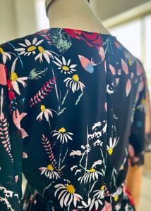 Floral Print V-Neck Romper