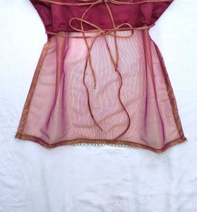 Sheer Mesh Halter Top