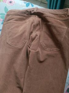 Men's Stripe corduroy pants
