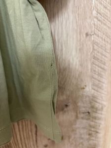 Zara top with ruffle sleeves