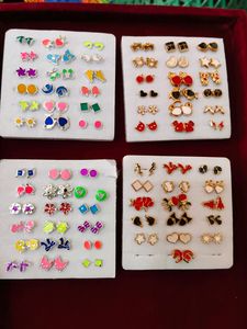 Combo Any 3 Plastic Very Small Earring For Baby