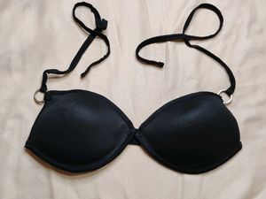 Black Swimsuit Bikini Top