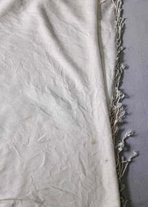 2-Striped Scarf with Tassels