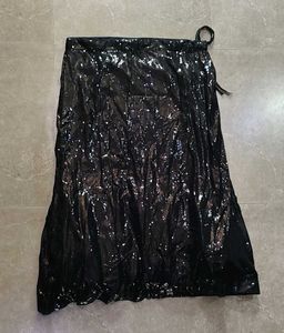 Stunning Black Sequined Lehenga Choli