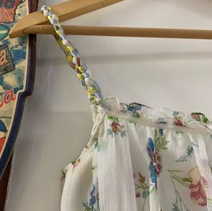 Floral Print Spaghetti Strap Top