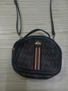 Chic Bee Emblem Crossbody Bag