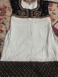 Embellished Black Velvet suit