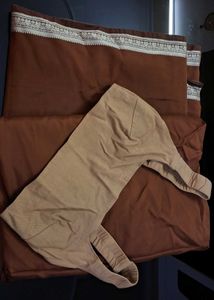 Elegant Brown Saree