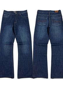 bootcut baggy jeans