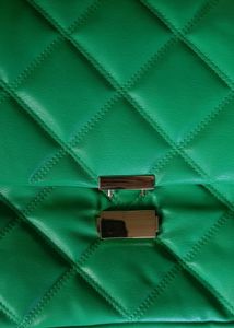Quilted Green Shoulder Bag