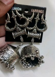 Heavy Oxidised Metal Shiv Treshool N Damru