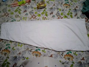 Men's White Abaya and Pyjama Set