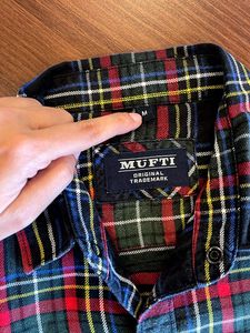 Mufti Plaid Checks Shirt (M)