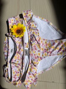Zara Floral Smocked Bikini Set