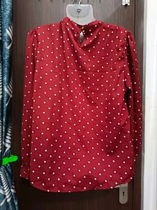 HARPA Red Doted Party wear Top