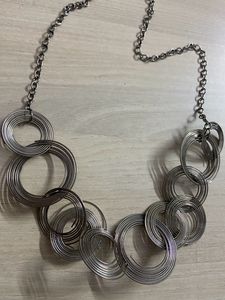 Silver Ring Necklace
