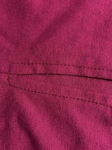 Burgundy Crop Top &amp; Skirt Set Size S
