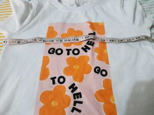 Floral Tokyo talkies t shirt