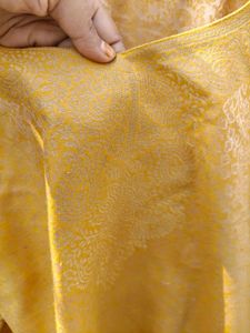 Elegant Ethnic pahmina silk Kurta Set