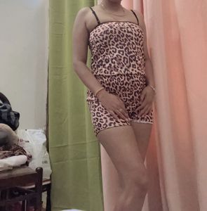 Leopard Print Pajama Set