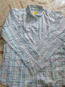 Plaid Button-Down Shirt
