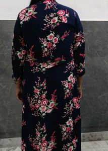 Stylish Pink Kurta Set with Bicycle Embroidery