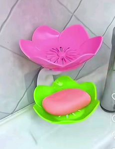 Wall Mounted Flower Soap Holder