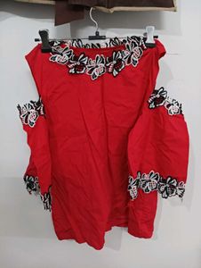 Red Cute Top