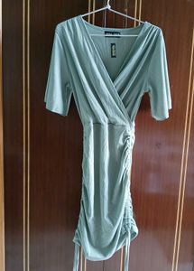 Chic Ruched Mini Dress