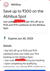 Abhibus Coupon