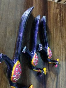 Handmade Colorful Bird Figurines