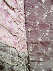 Elegant Pink Floral Saree