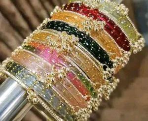 Kashmiri ghungroo bangle pack of 8