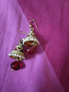 Beautiful Matte Finish Cone Shaped Earrings