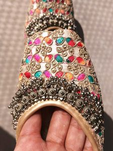 Velvet Rajasthani Jutti