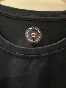 Black Graphic Print T-Shirt